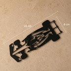 Formula 1 wall décor featuring a sleek racing-inspired design, perfect for F1 fans and adding a sporty, modern touch to any room.