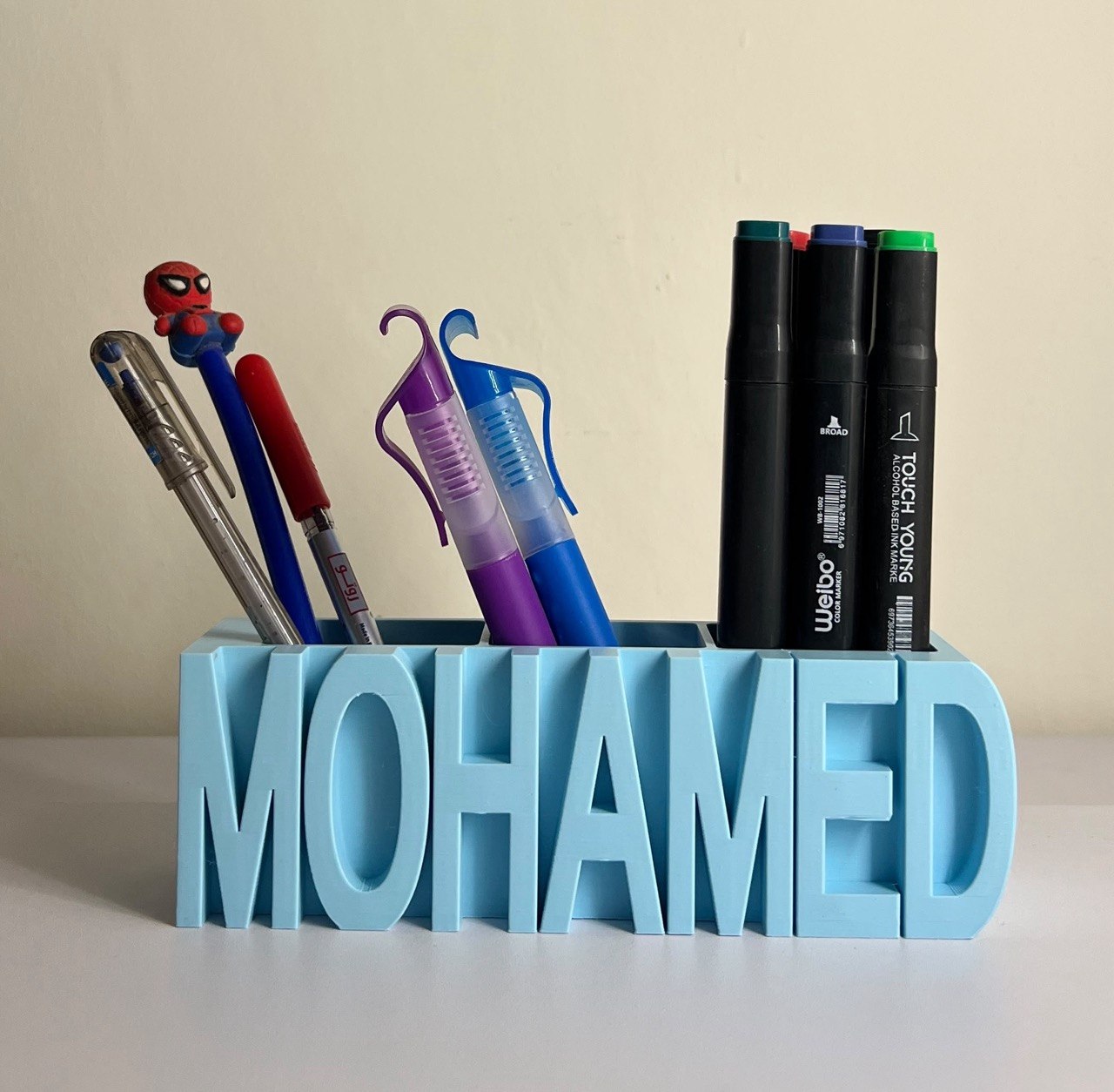Customized Name Pen Holder