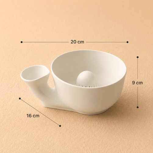 Washer Bowl featuring an innovative design for easily washing, rinsing, and draining seeds, vegetables, and fruits, making everyday food preparation cleaner and more convenient.